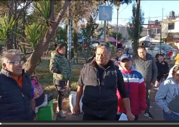 “Deslinde de comerciantes en Coyoacán”