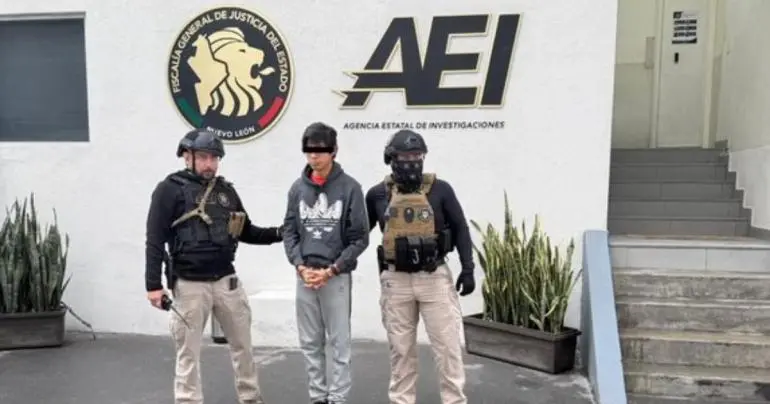 Detienen a Christian ‘N’, agresor de Melanie Barragán, en Nuevo León