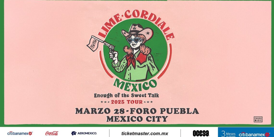 La banda australiana Lime Cordiale viene a México