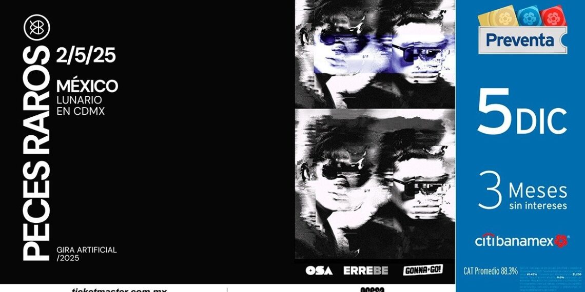 Peces Raros vuelve a México