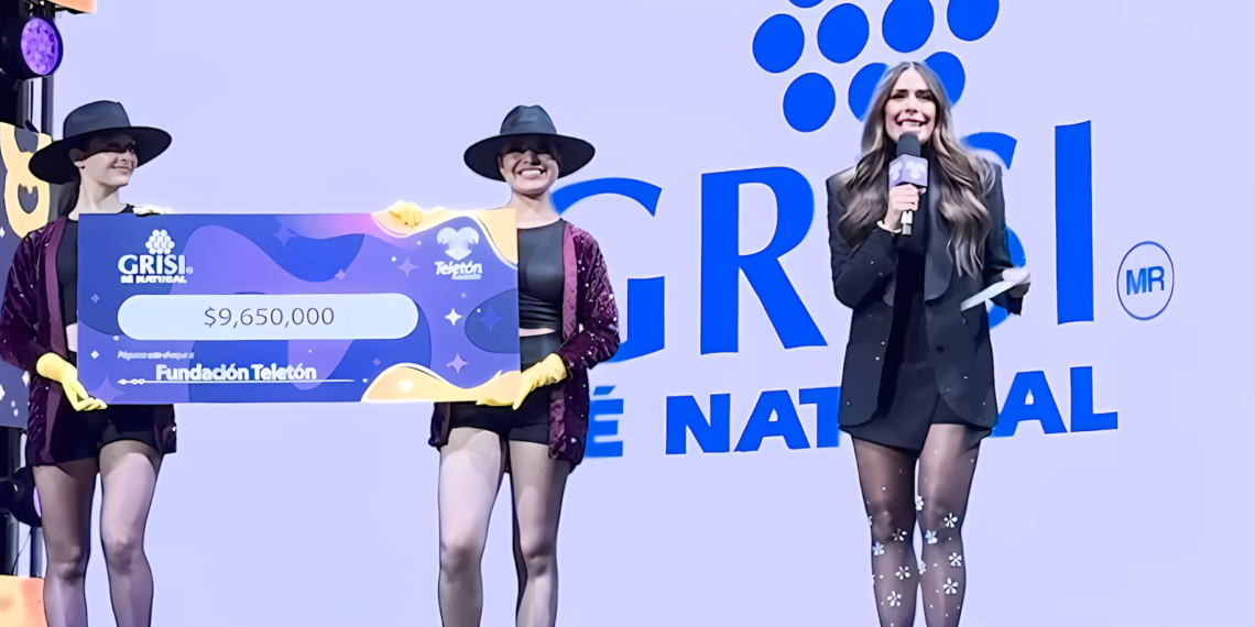 Grupo GRISI apoyo con donación de $9.6 millones de pesos a Teletón México