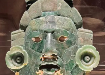 Museo en Campeche expone máscara de jade de Calakmul
