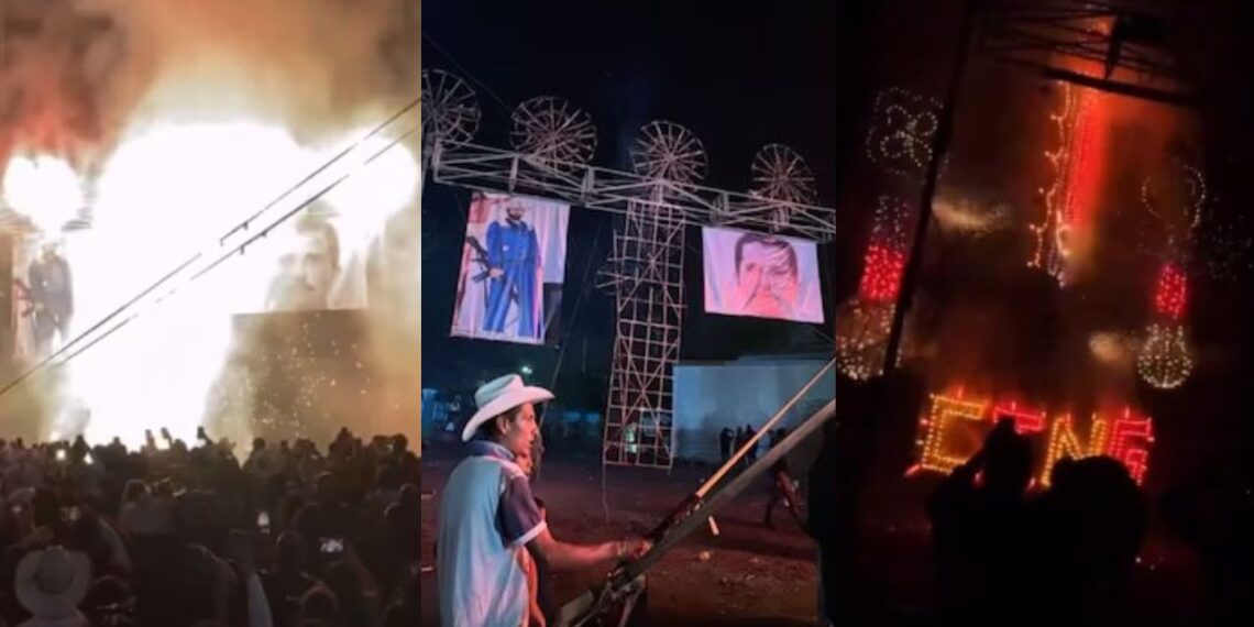 Fiesta en homenaje a ‘El Mencho’ desata polémica en Michoacán