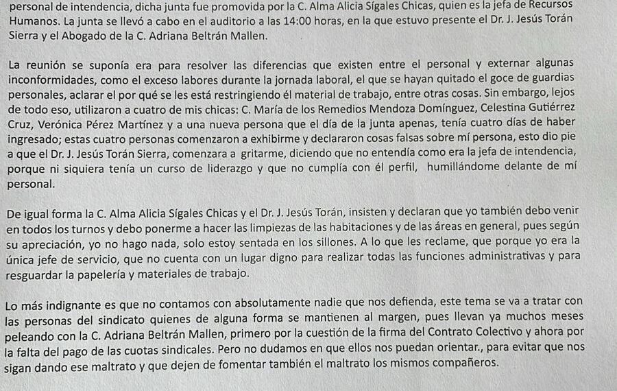 Sanatorio Trinidad, de referente médico a epicentro del miedo y la intimidación
