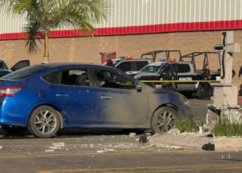 Atacan memorial de Édgar Guzmán, hijo de ‘El Chapo’, en Culiacán