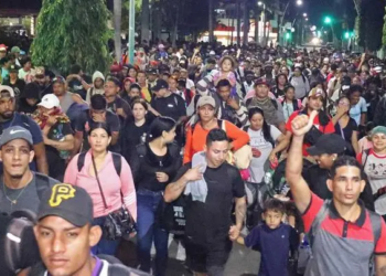 Sale nueva caravana migrante de Tapachula