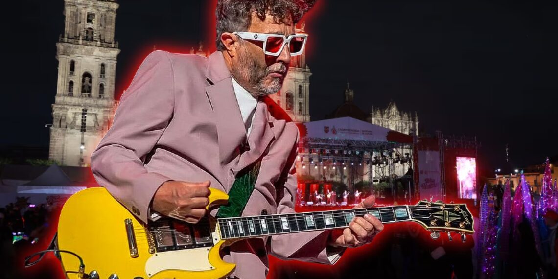 Regresa el argentino Fito Páez el próximo 18 de enero al Zócalo capitalino