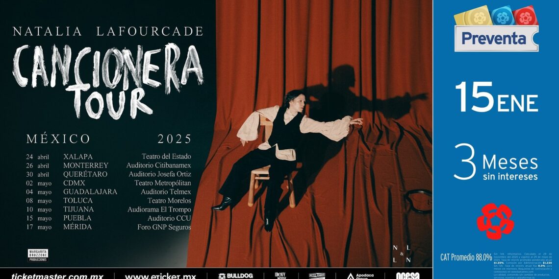 Natalia Lafourcade anuncia Cancionera Tour por México