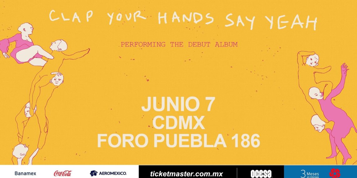 Clap Your Hands Say Yeah celebra 20 años de su álbum debut con un show imperdible en la CDMX
