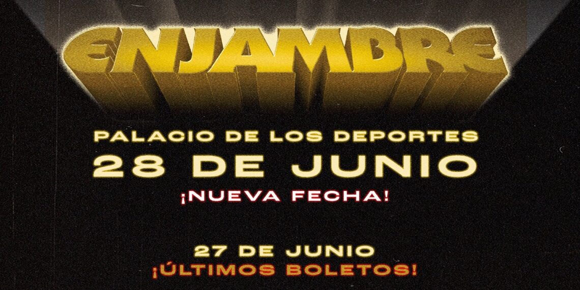 ¡Enjambre dará un segundo concierto en la CDMX!