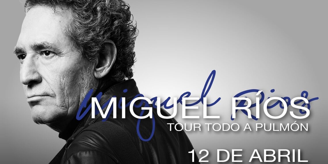 La leyenda del rock en español, Miguel Ríos, volverá a encender los escenarios de la CDMX