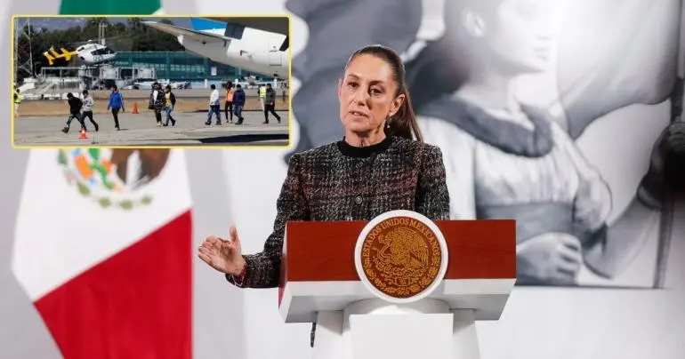 México recibe deportados de otros países desde EU, pero no es un ‘tercer país seguro’: Sheinbaum