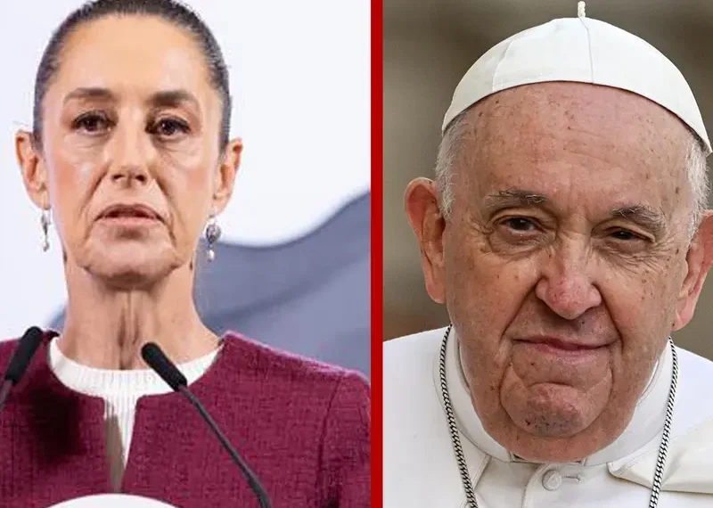 Sheinbaum desea que el Papa ‘se reponga muy pronto’; ‘representa mucho para la humanidad’