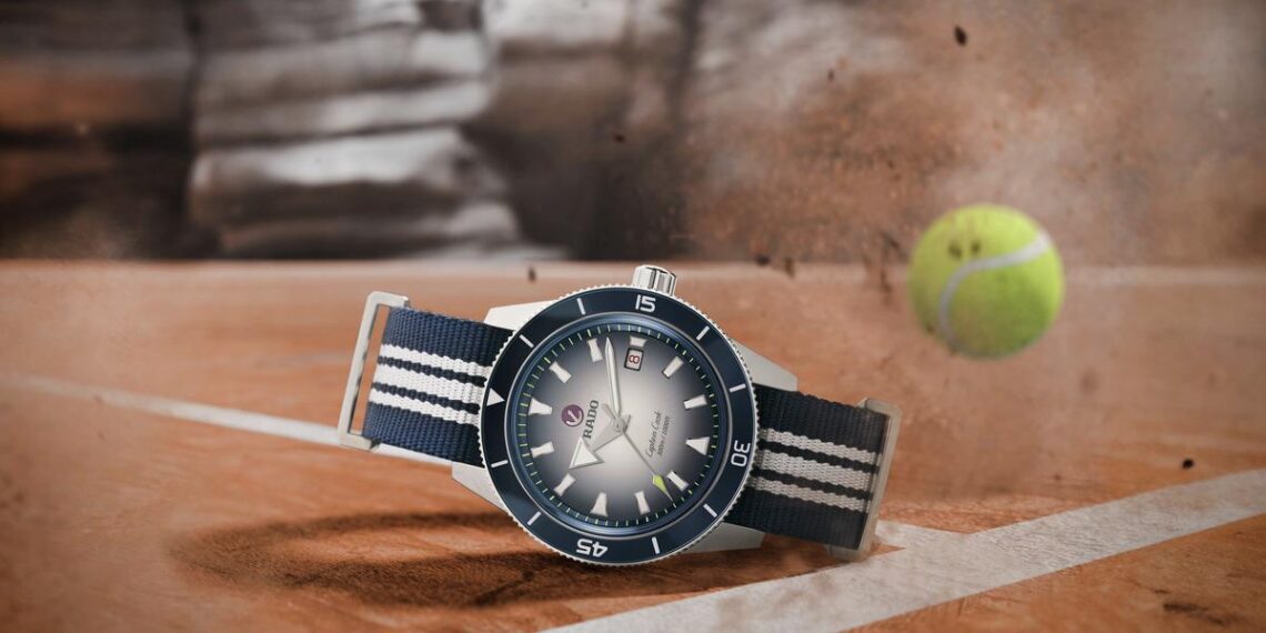 Rado, cronometrador del Abierto Mexicano de Tenis 2025