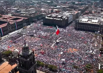Asistieron 350 mil personas a asamblea informativa de Sheinbaum