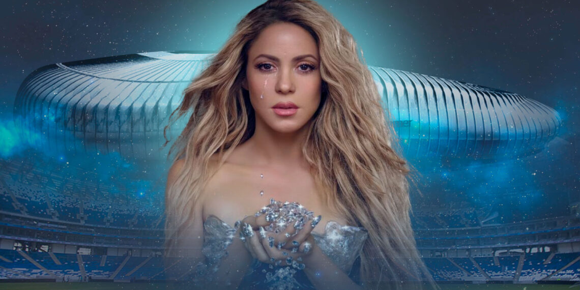 ¡Llegó la loba! Shakira ya está en Monterrey para su concierto; así luce su escenario