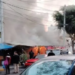 Incendio consume casas de aluminio y cartón en Tacubaya