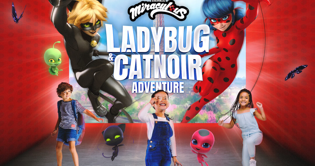 La experiencia inmersiva Miraculous: Ladybug & Cat Noir Adventure hará su estreno mundial en la Ciudad de México el próximo mes de abril