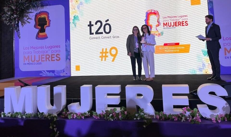 t2ó México es un Great Place to Work® para mujeres