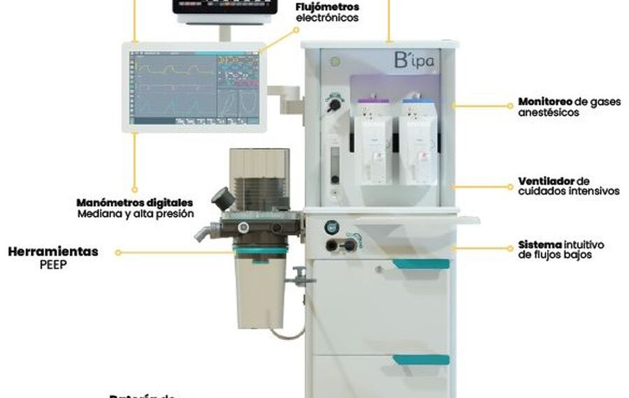 B’ipa, la primera máquina de anestesia 100% mexicana