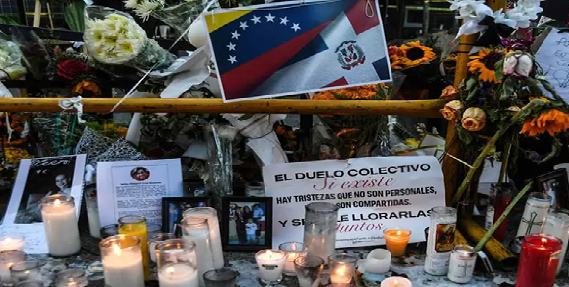 Desgarrador homenaje a Rubby Pérez y víctimas del desplome de discoteca Jet Set