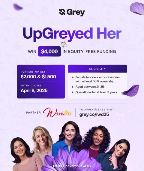 Grey otorga 9500 dólares a mujeres empresarias de Brasil y Nigeria a través de UpGreyed Her 2025