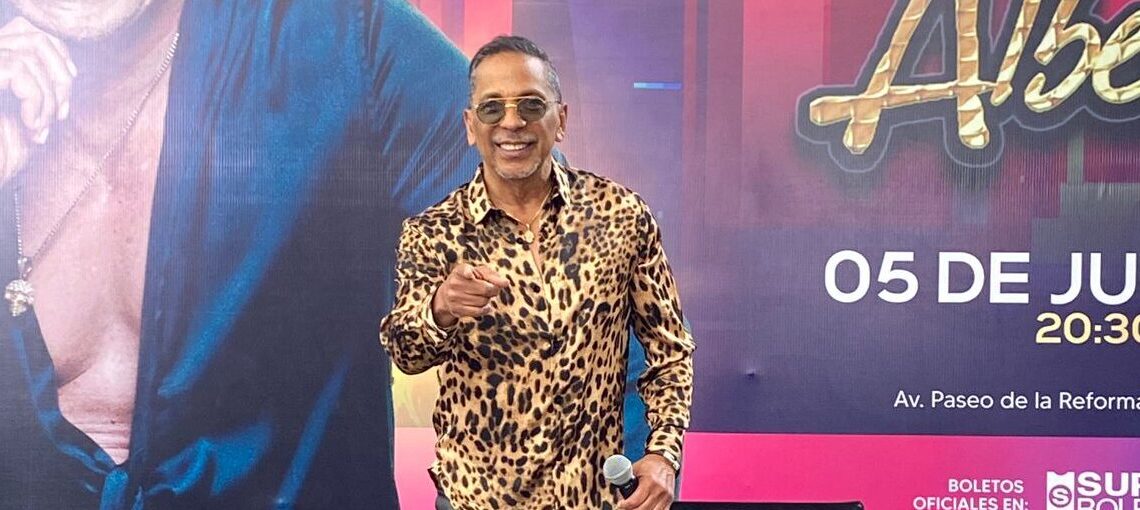 ALBERTO BARROS SE DECLARA LISTO PARA SU SHOW EN EL AUDITORIO NACIONAL