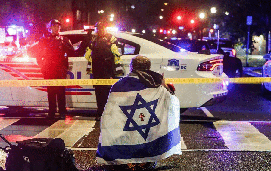 Dos empleados de la Embajada de Israel en EE.UU., asesinados a tiros en Washington