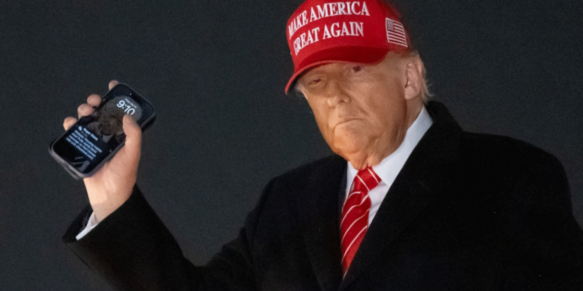 Donald Trump lanzará su propio celular dorado: esto se sabe del T1 Phone