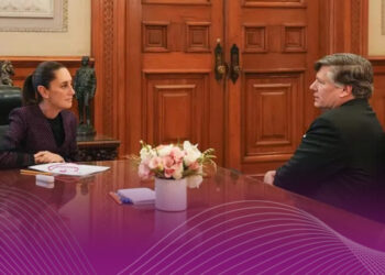 Sheinbaum se reúne con Christopher Landau para fortalecer la relación México-EU