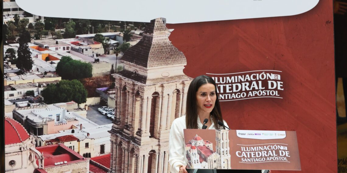 Iberdrola México y Gobierno de Coahuila presentan proyecto para iluminar la Catedral de Saltillo