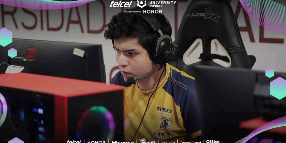 Borregos del Tec de Monterrey y Tigres de la Universidad Autónoma de Nuevo León, dos de los equipos que disputarán las finales de Telcel UNIVERSITY ESPORTS presentado por HONOR