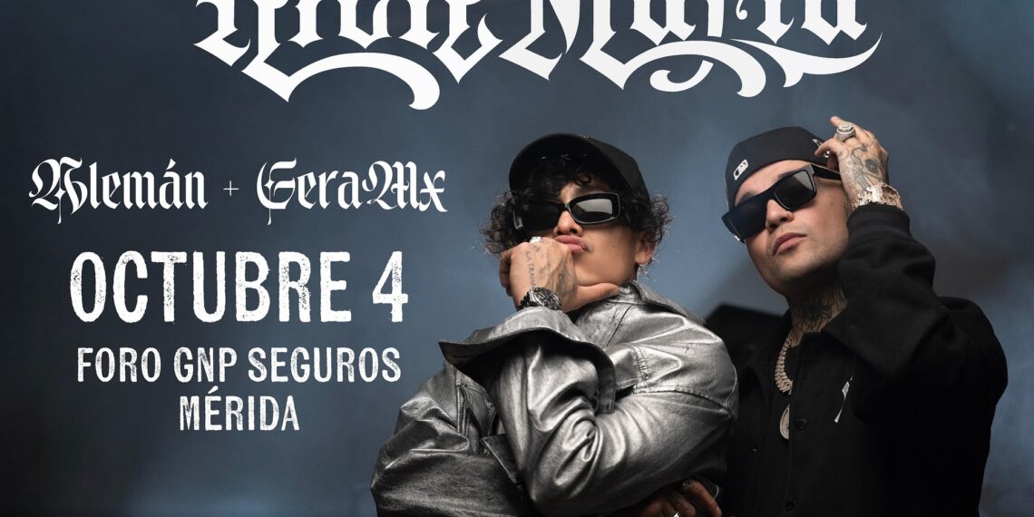 La Rich Mafia de Alemán y Gera MX, dos titanes del rap, se hará presente en ​Mérida
