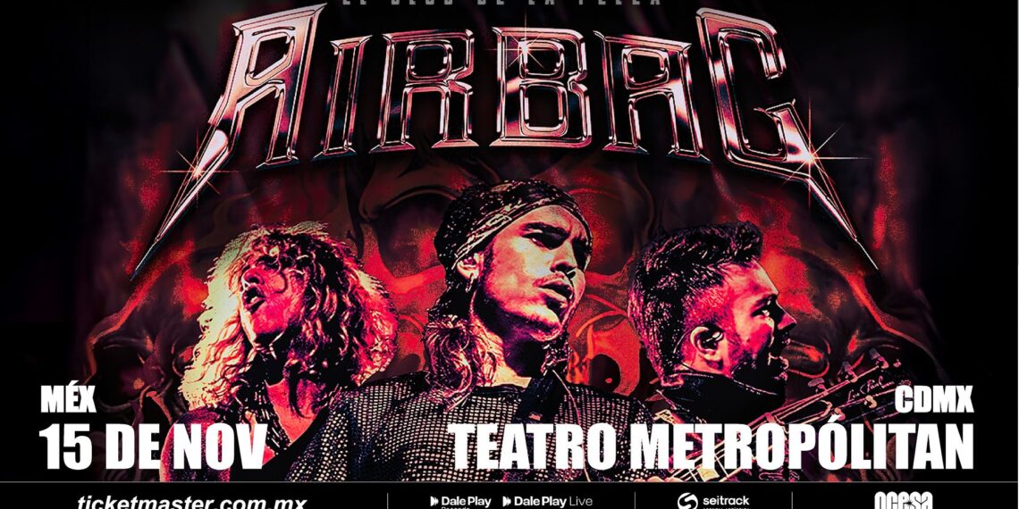 Airbag llegará a la Ciudad de México con su gira «El Club de la Pelea»