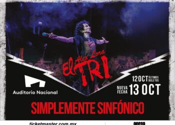 El Tri confirma nueva fecha de su show Simplemente Sinfónico en el Auditorio Nacional