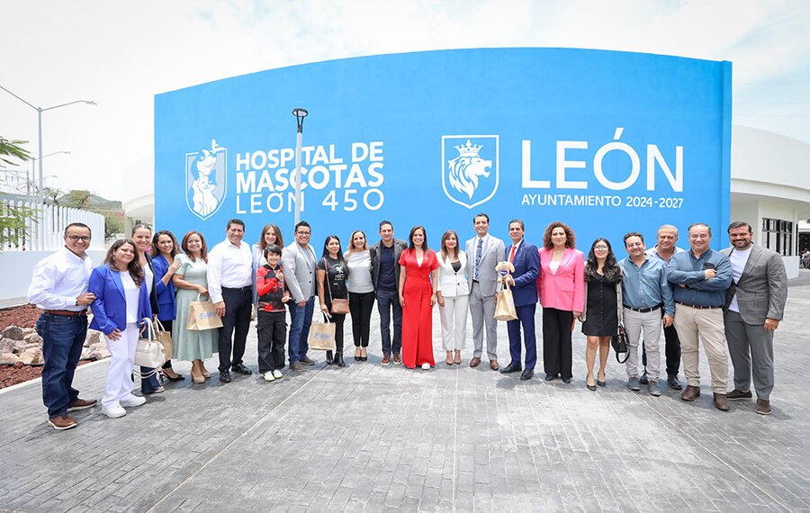 León inaugura el primer hospital veterinario público del Bajío