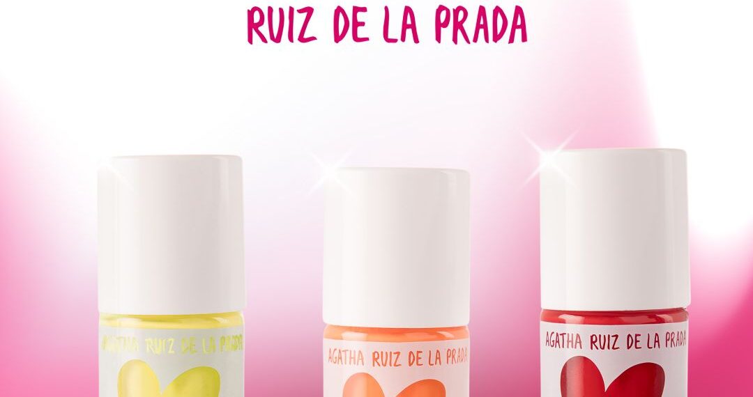 Agatha Ruiz de la Prada llena de color las uñas de México con su nueva colección de esmaltes