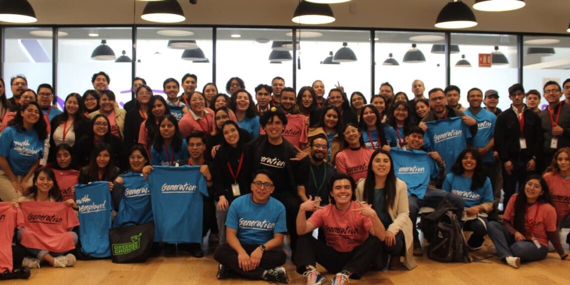 Más de la mitad de los jóvenes trabajan en la informalidad y Generation México busca cambiarlo
