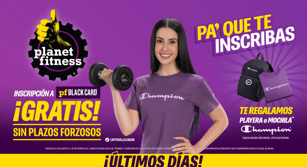 Planet Fitness® y Lupita Villalobos motivan a retomar la rutina en un gimnasio sin juicio