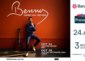 Benny Ibarra anuncia gira en México