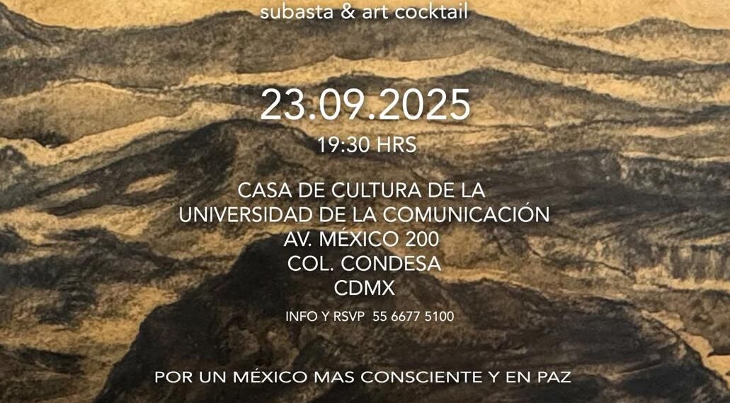 Fundación Medita México presenta su 3ª Subasta con Causa: El poder transformador del arte
