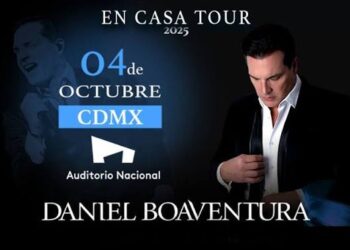 Daniel Boaventura regresa al Auditorio Nacional con espectáculo renovado