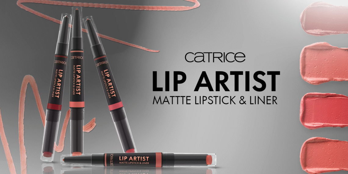 CATRICE presenta Lip Artist Matte Lipstick & Liner, que logra un look impecable acabado mate y preciso