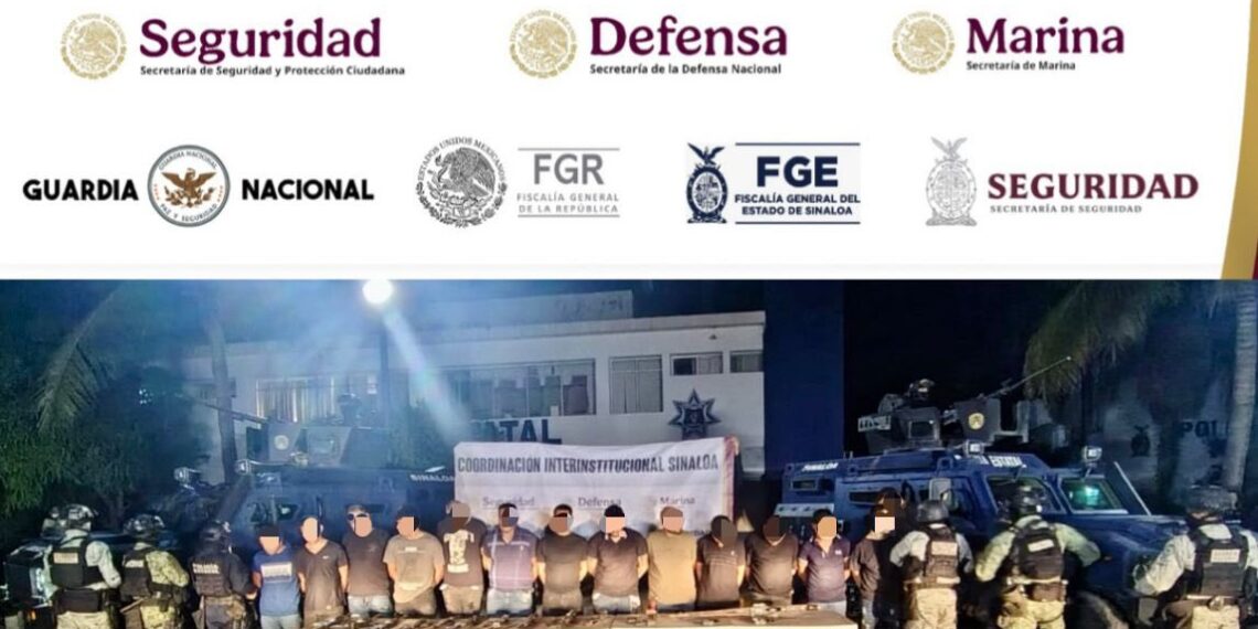 Detienen en Tijuana al ‘L12’, objetivo prioritario, y a otros 14 en Sinaloa