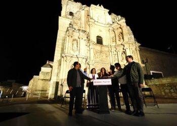 Oaxaca e Iberdrola México encienden la historia: la Basílica de la Soledad brilla con una nueva iluminación