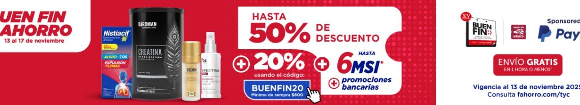 Farmacias del Ahorro sorprende durante el Buen Fin con atractivas promociones a favor de la salud y el bienestar