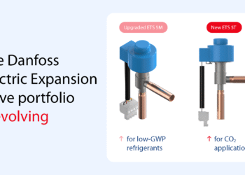 Danfoss presenta válvula de expansión eléctrica mejorada para instalaciones de CO₂