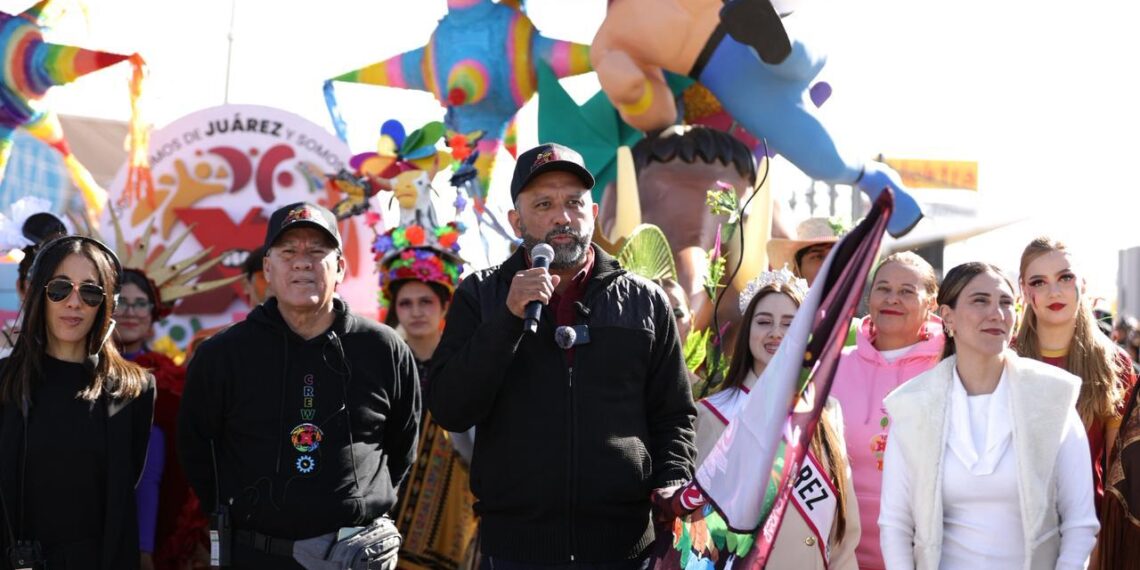 Ciudad Juárez conmemora su 366 aniversario con un multitudinario desfile conmemorativo