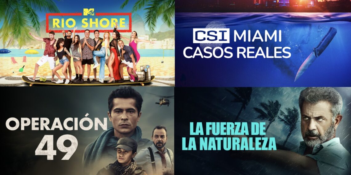 Adrenalina Pura+ estrena en exclusiva la serie documental de crímenes CSI Miami: Casos Reales y el reality show irreverente Rio Shore