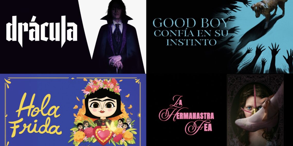 Cierra el año con cine de terror con los estrenos de Drácula, Good Boy: Confía en su instinto y La hermanastra fea en plataformas digitales